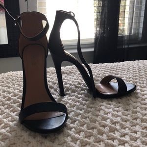 black heels